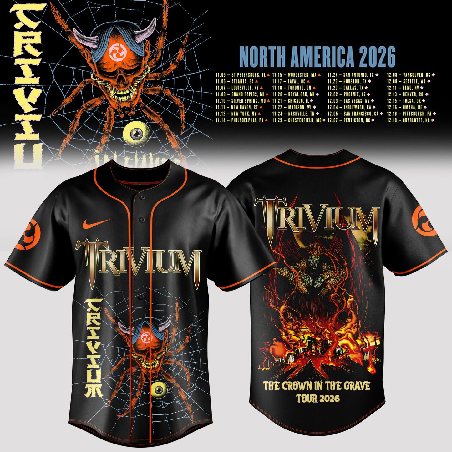 _ Crown in the Grave World Tour 2026 Edition Jersey