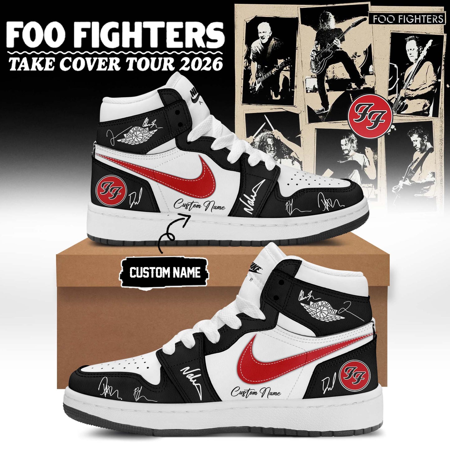 FF ”Take Cover Tour 2026” Limited Edition Signature – Shoes