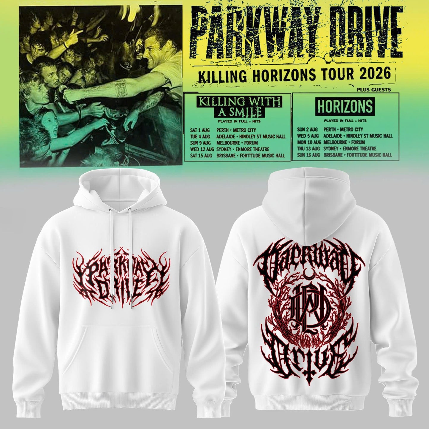 Metalcore Legends Tour 2026 Hoodie