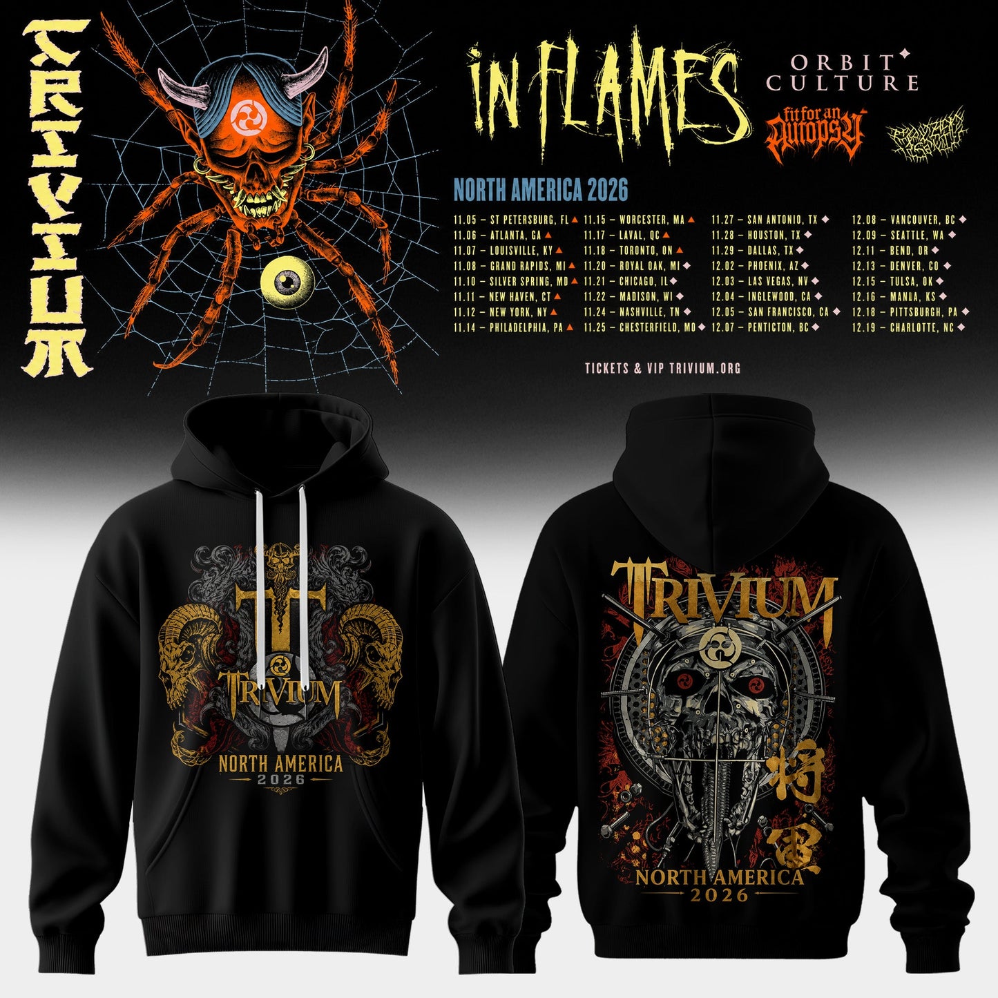 _Crown in the Grave World Tour 2026 Edition Hoodie