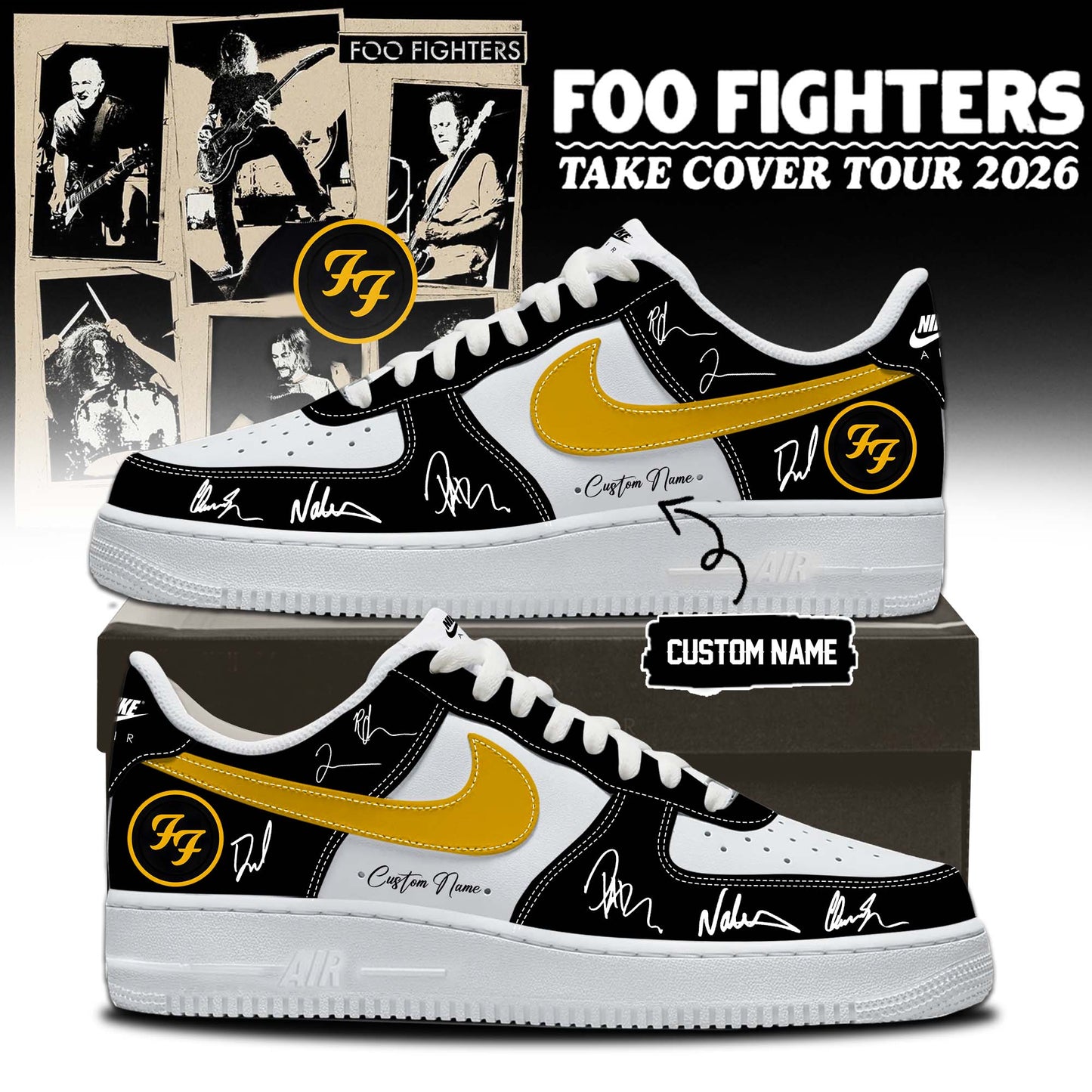 FF ”Take Cover Tour 2026” Limited Edition Signature – Shoes