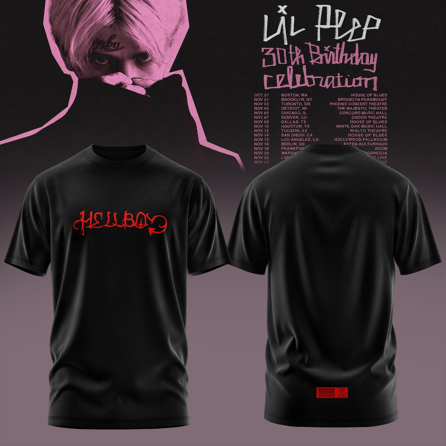.LlPp 30th Birthday Celebration 2026 Tour 3D All-Over Print T-Shirt V4