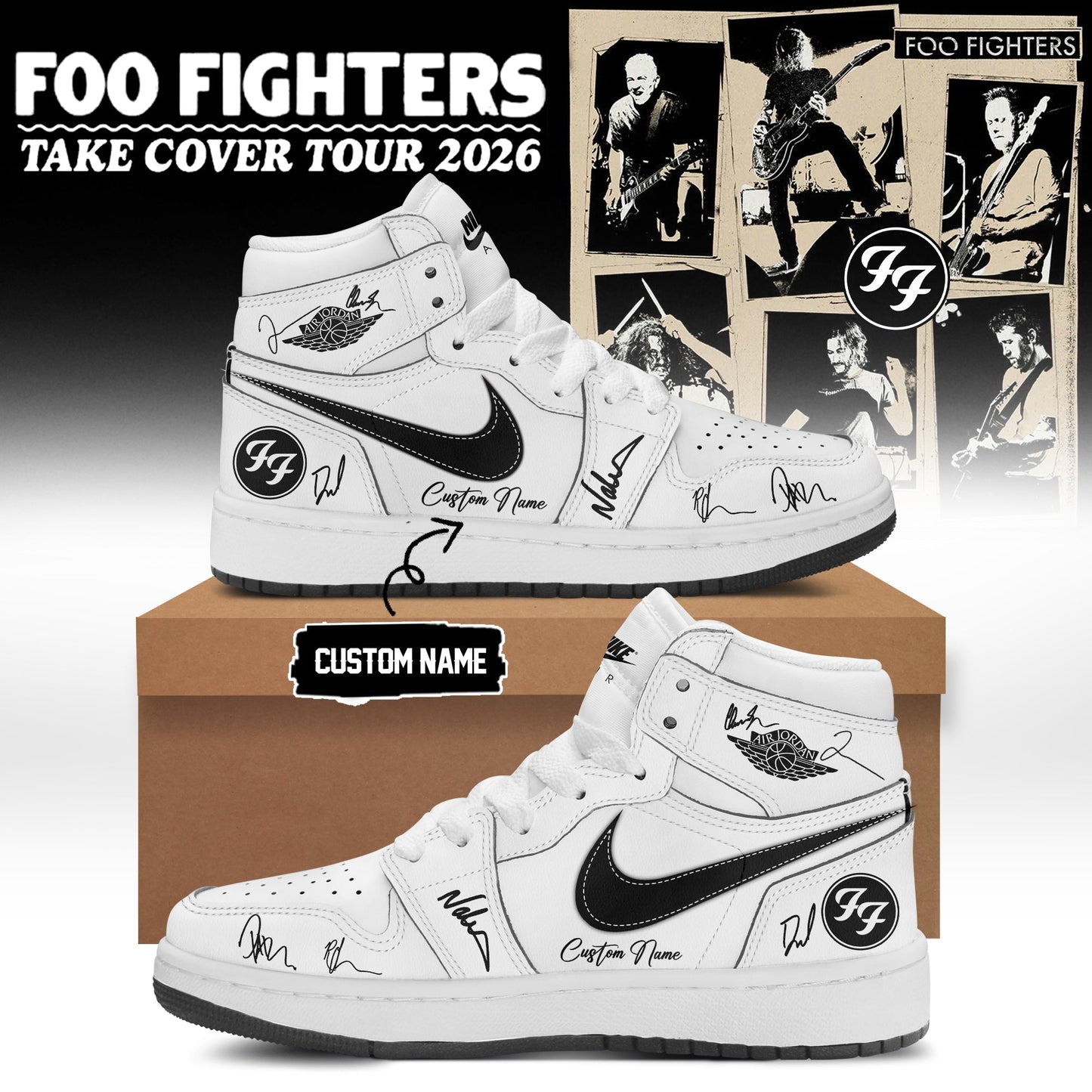 FF ”Take Cover Tour 2026” Limited Edition Signature – Shoes