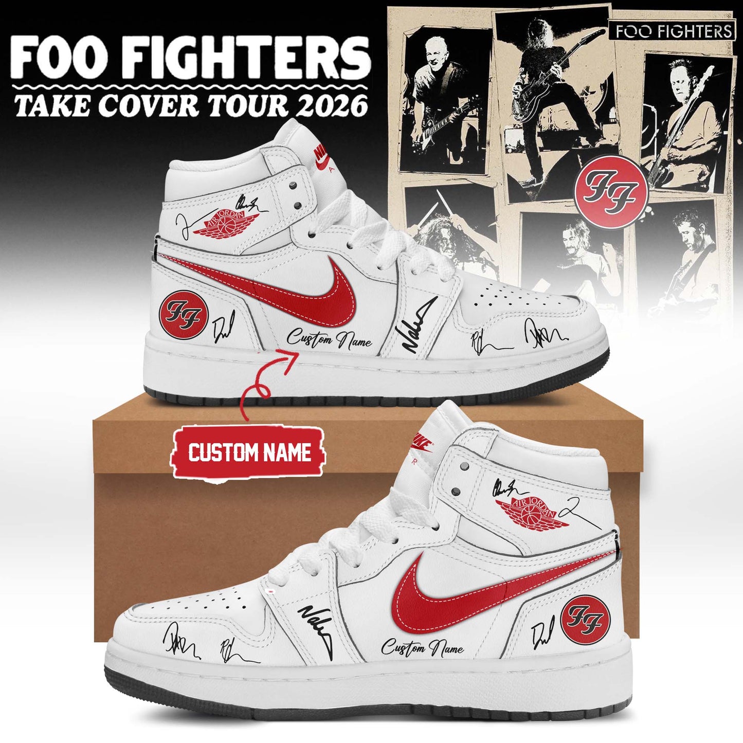 FF ”Take Cover Tour 2026” Limited Edition Signature – Shoes