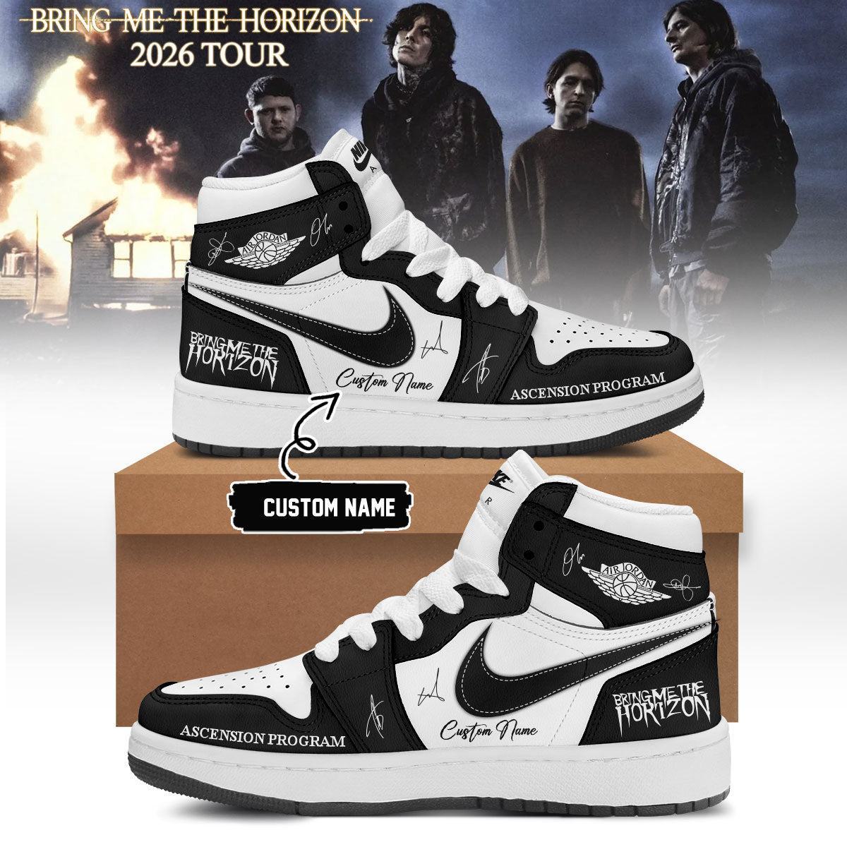 .Bring Me the Horizon – Ascension Program Limited Edition Signature – Shoes