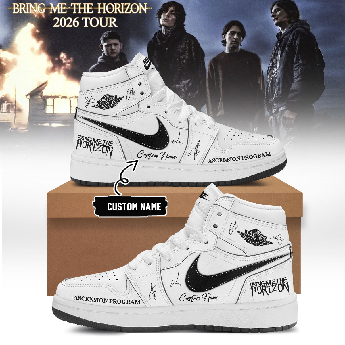 .Bring Me the Horizon – Ascension Program Limited Edition Signature – Shoes