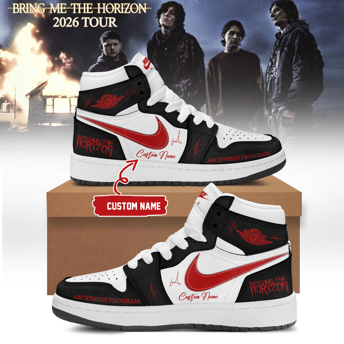 .Bring Me the Horizon – Ascension Program Limited Edition Signature – Shoes