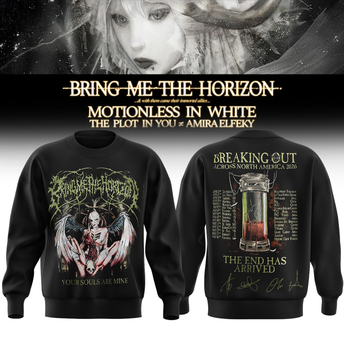 Bring Me the Horizon – Ascension Program Limited Edition Signature Sweater