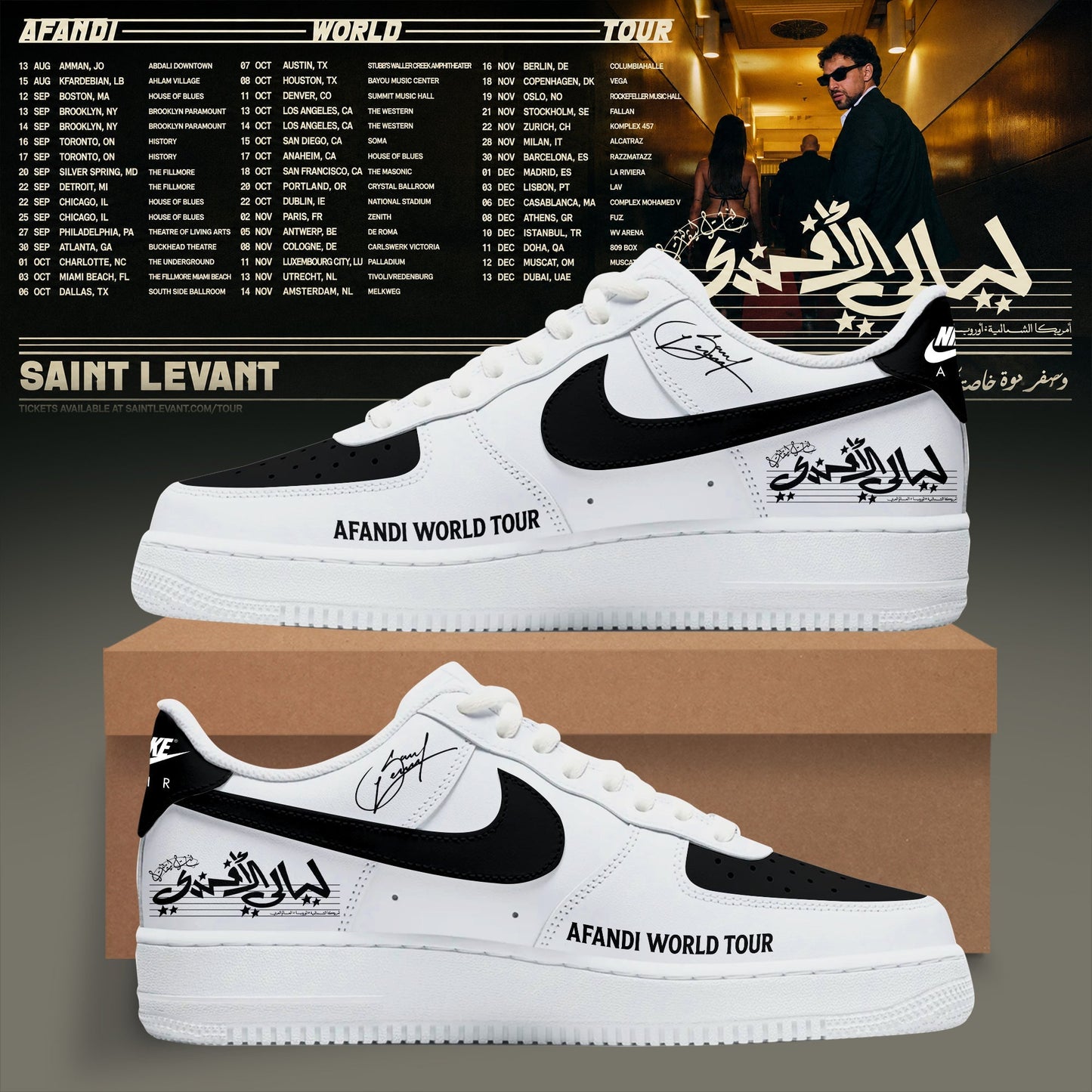 SAINT LEVANT – AFANDI WORLD TOUR SHOES