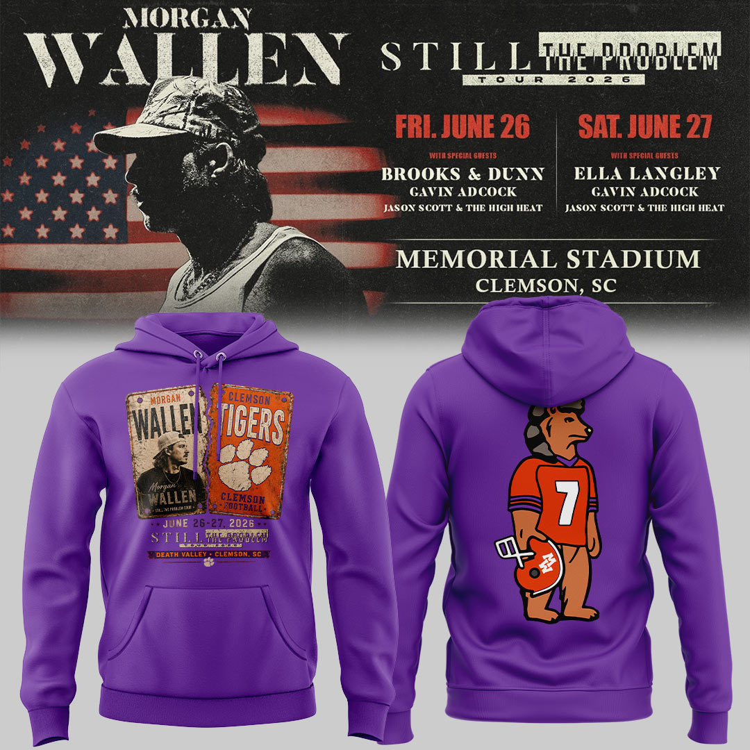 MW “Still The Problem Tour” at Clemson Memorial Stadium Hoodie-KC06242604