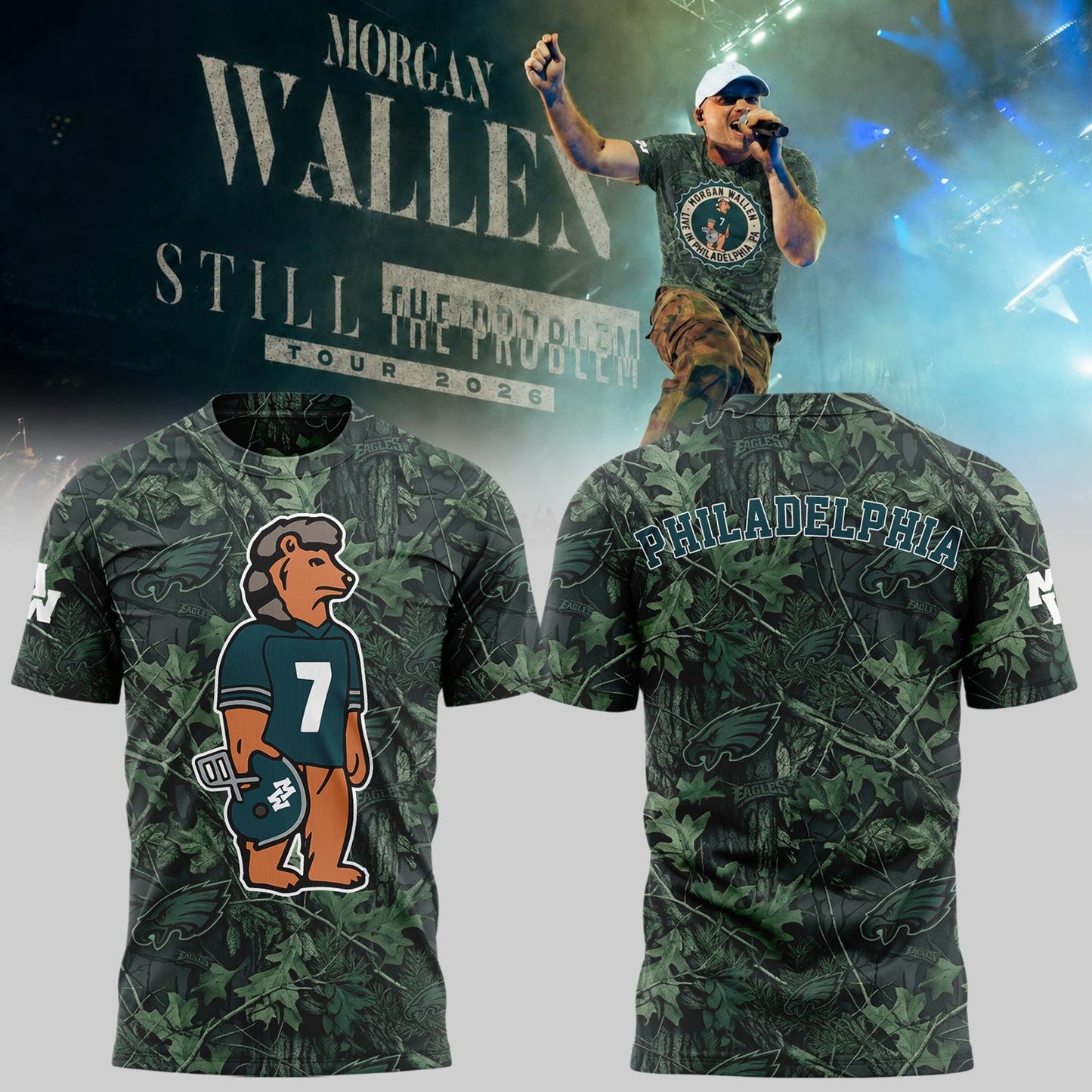 Limited Edition Still The Problem Tour 2026 At Lincoln Financial Field Shirt
