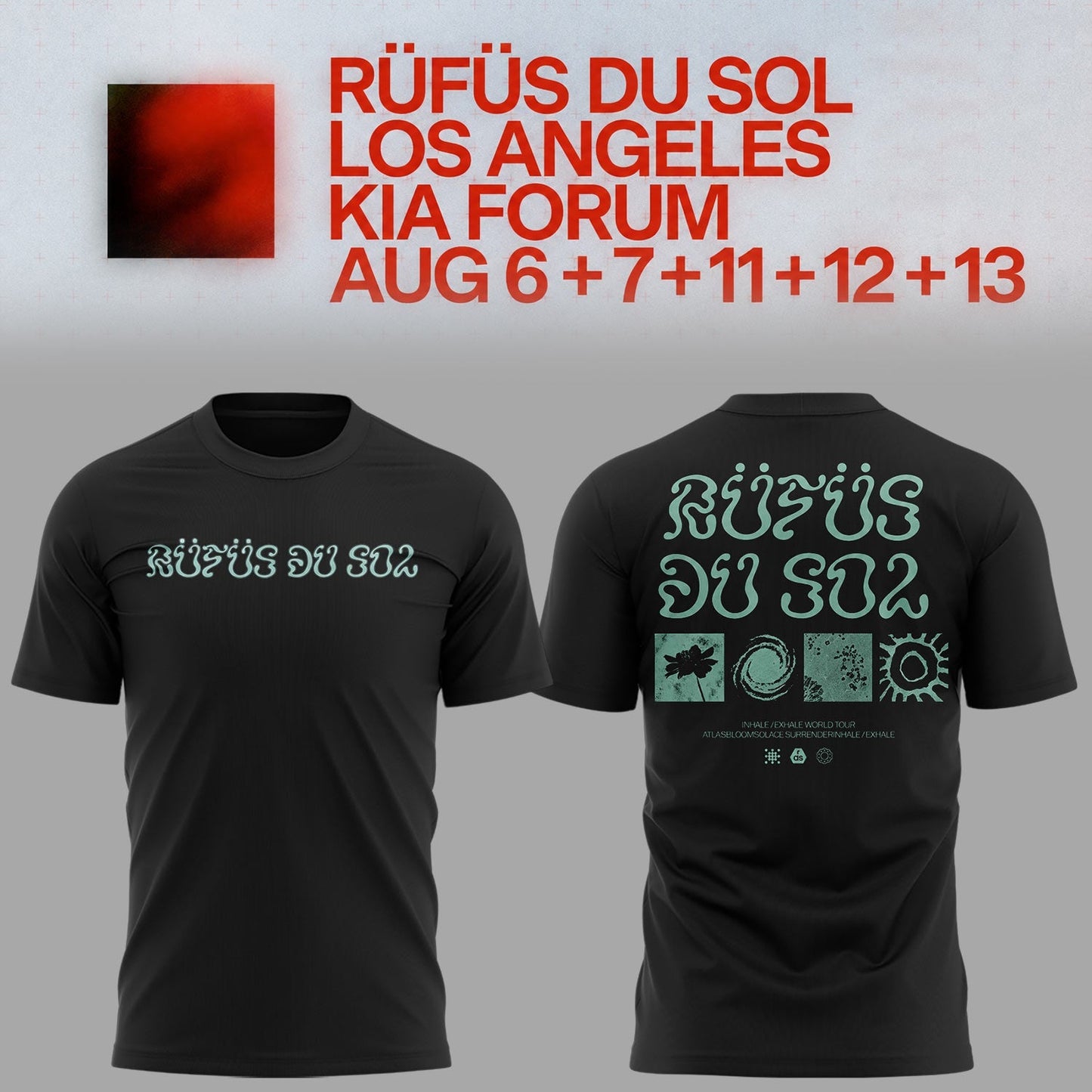Limited Edition North America 2026 Tour In Kia Forum Shirt