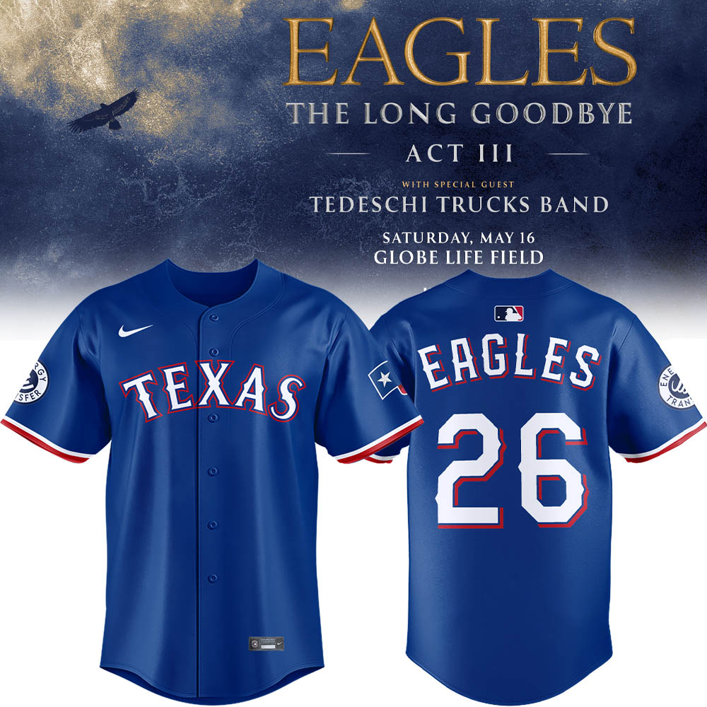 Limited Editon The Long Goodbye Act III At Globe Life Field, Arlington Jersey-LL260517027