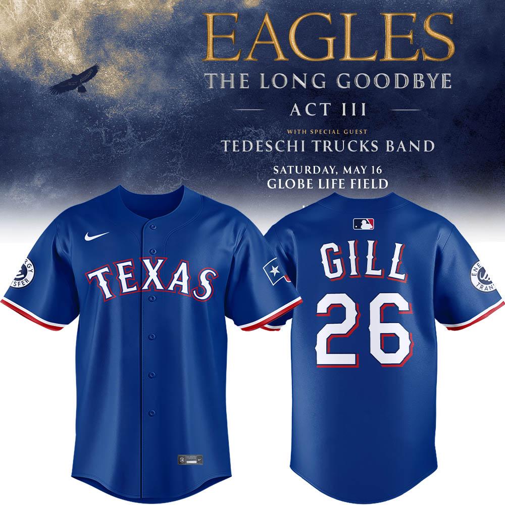 Limited Editon The Long Goodbye Act III At Globe Life Field, Arlington Jersey-LL260517028
