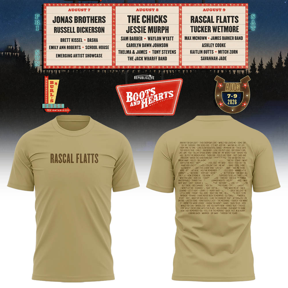 Limited Edition Boots And Hearts Festival 2026 Shirt