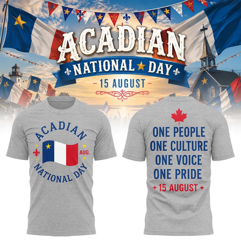Limited Edition Happy National Acadian Day 2026 Shirt-LL260829008
