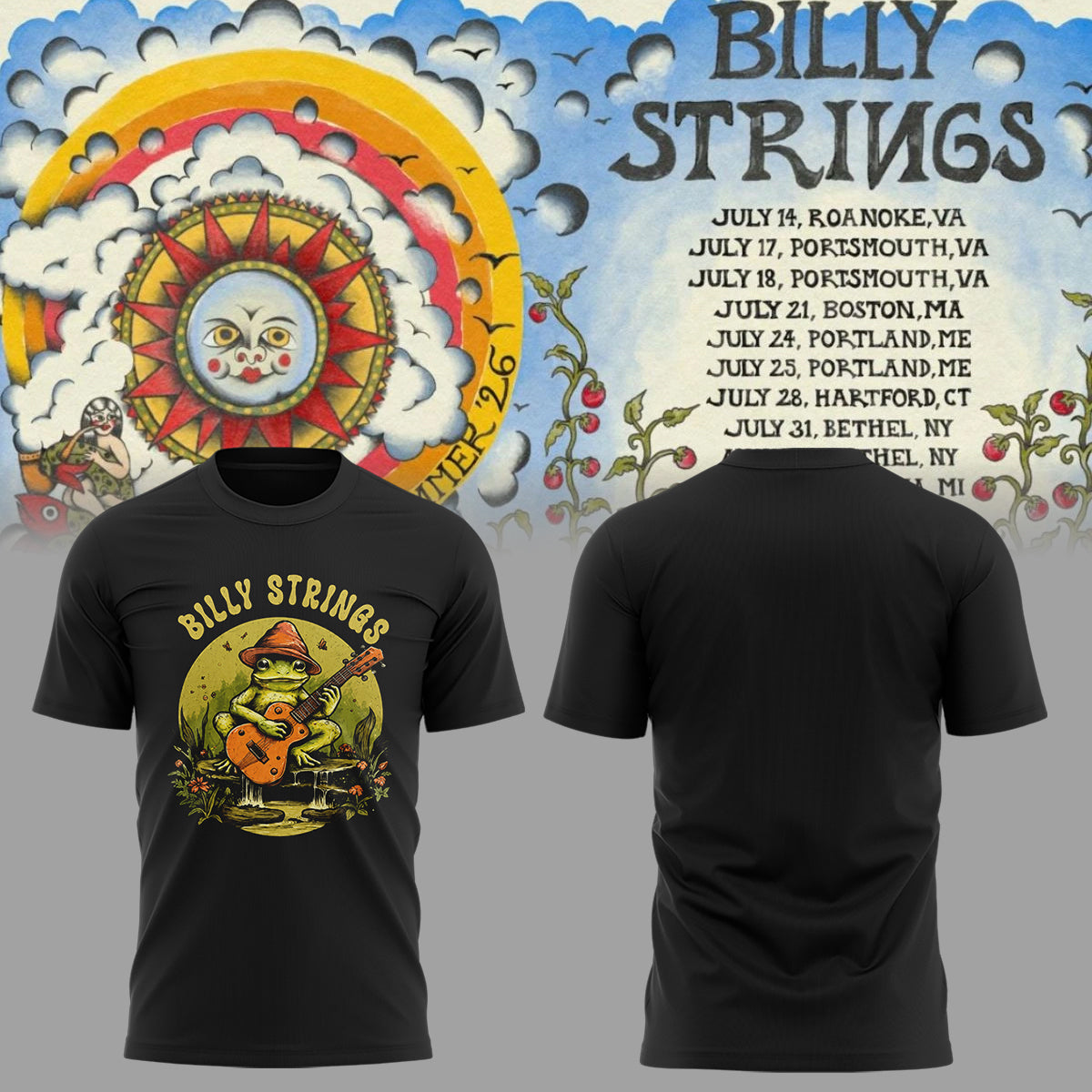 Limited Edition Summer Tour 2026 Shirt
