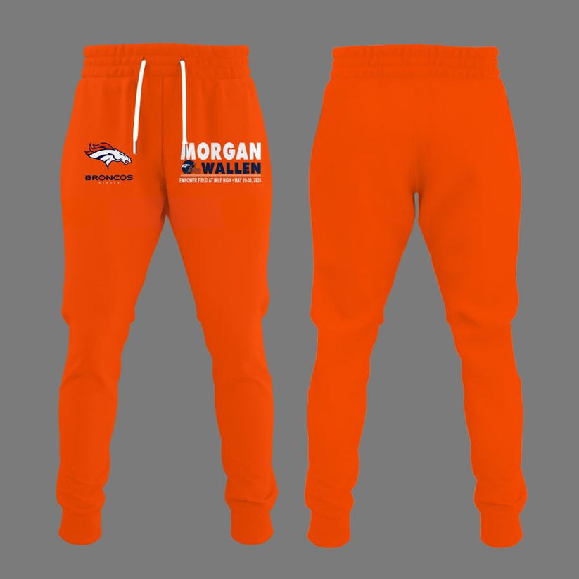 Exclusive Morgan Wallen x Denver Broncos - Still The Problem Tour 2026 Country Music Sweatshirt