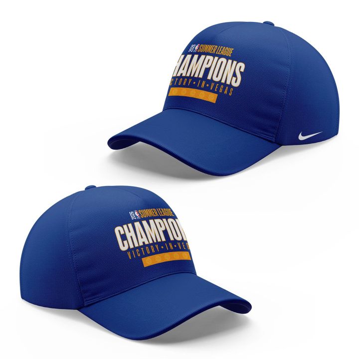 Golden State Warriors 2026 Summer League Champions Blue T-Shirt