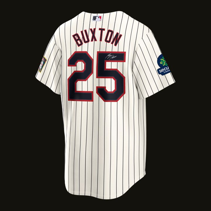 Byron Buxton Minnesota Twins 2026 Field of Dreams Stadium Jersey - Cream - Signature