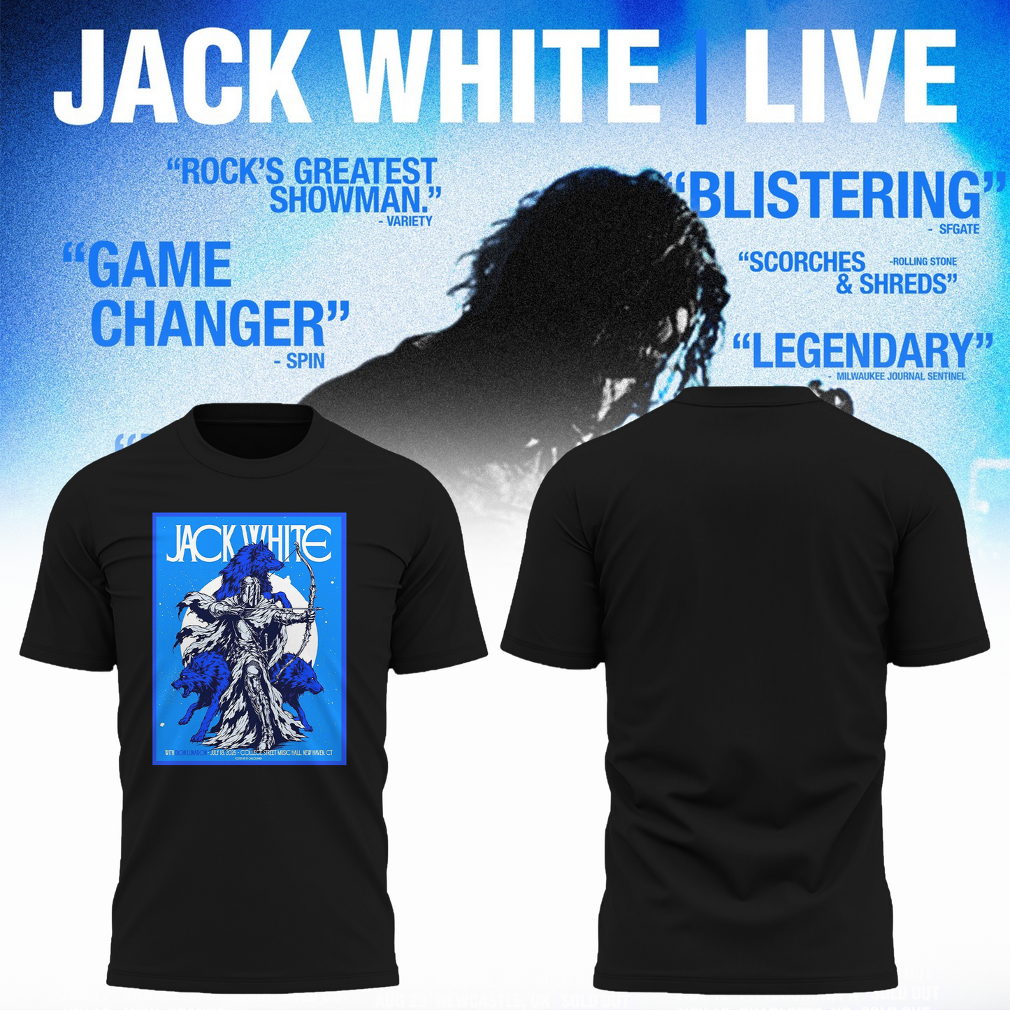 Jack White Live 2026 – TShirt