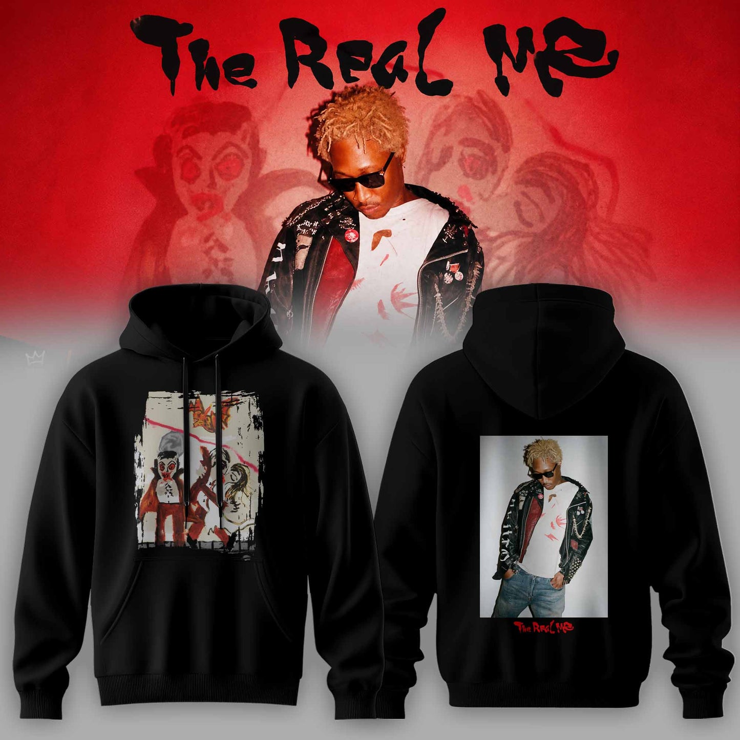 The Real Me Premium 3D Hoodie – HD 1 Style