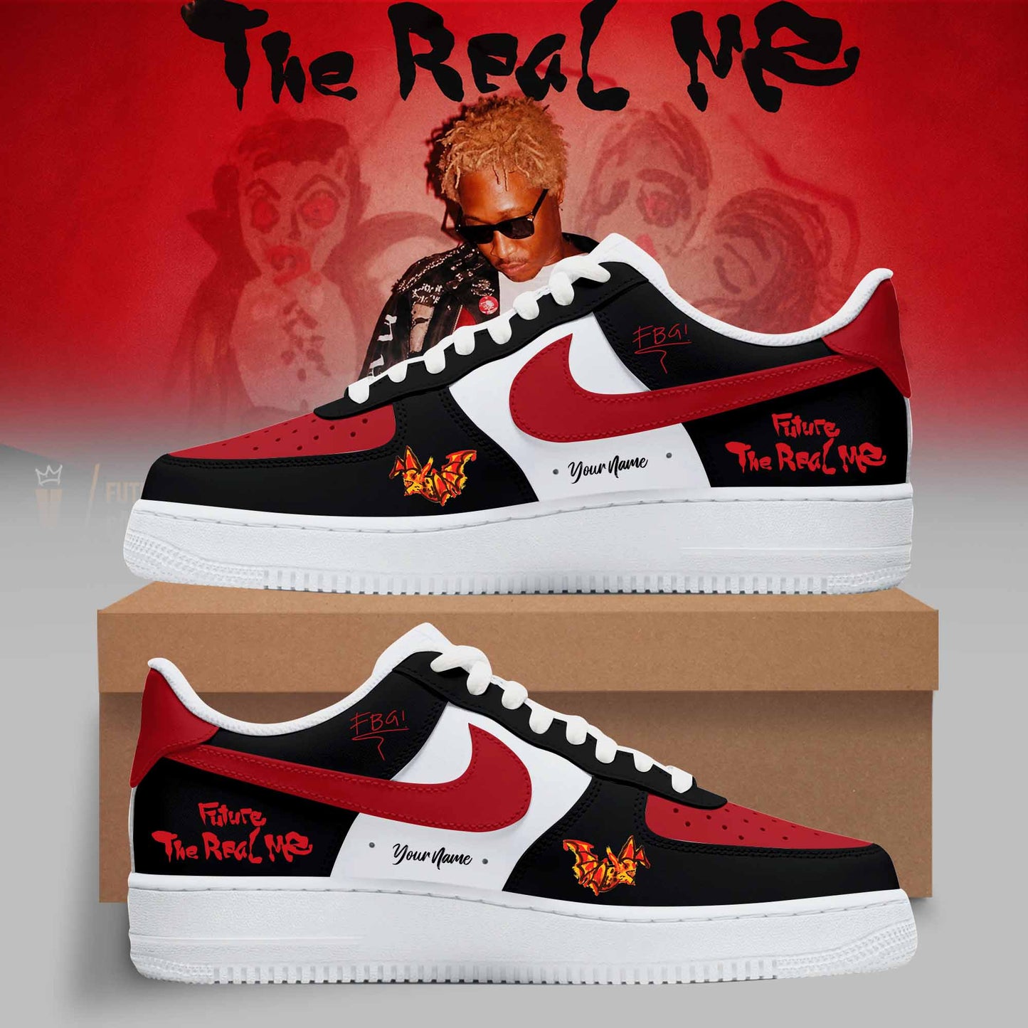 The Real Me Premium 3D Sneakers – H34 1 Custom Shoes