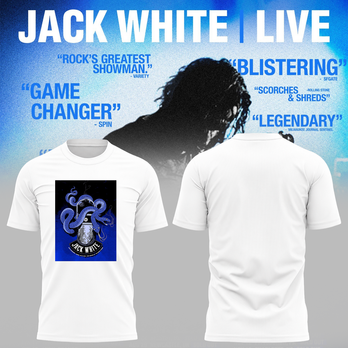 Jack White Live 2026 – TShirt