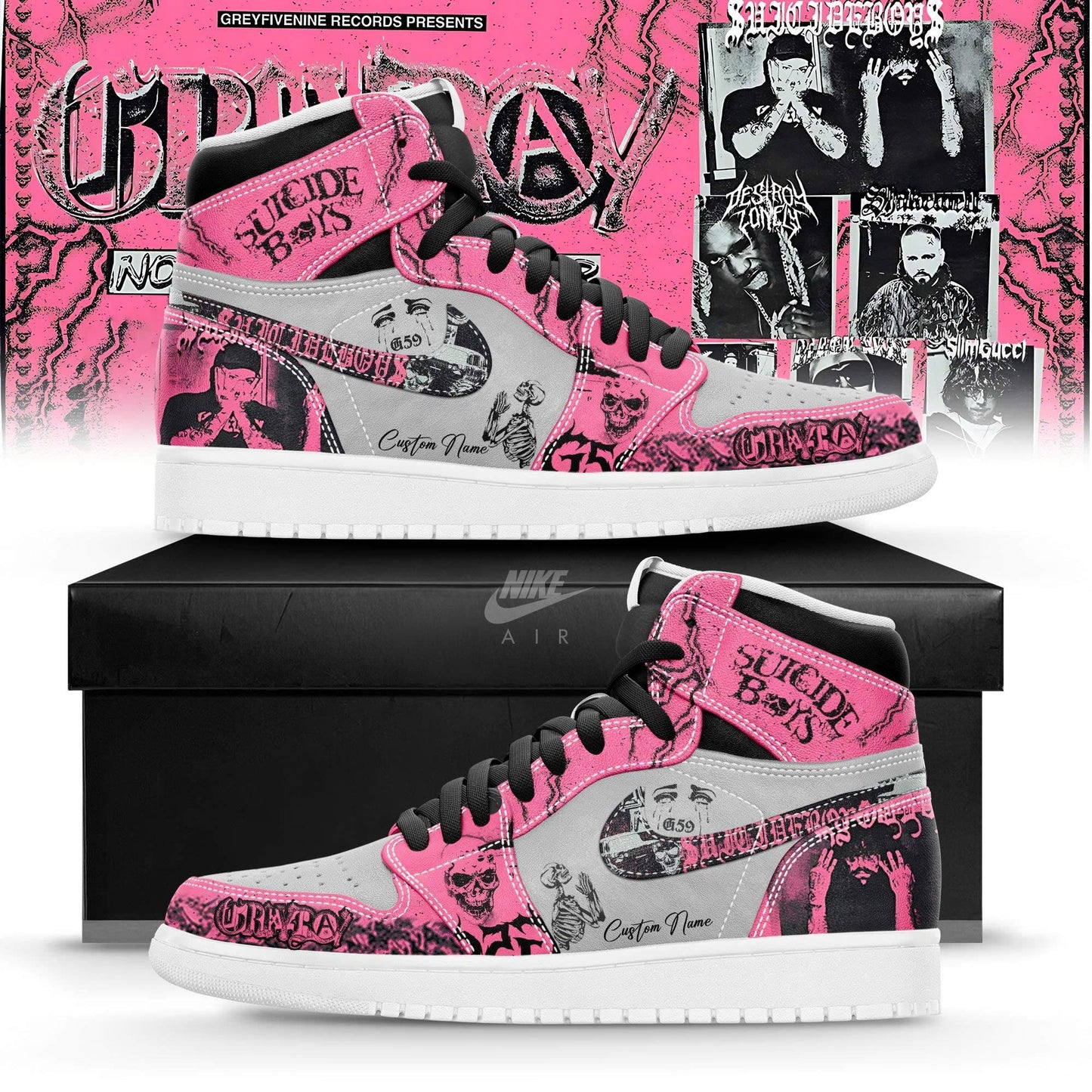 Grey day 2026 – North American Tour _AJ1 Sneaker