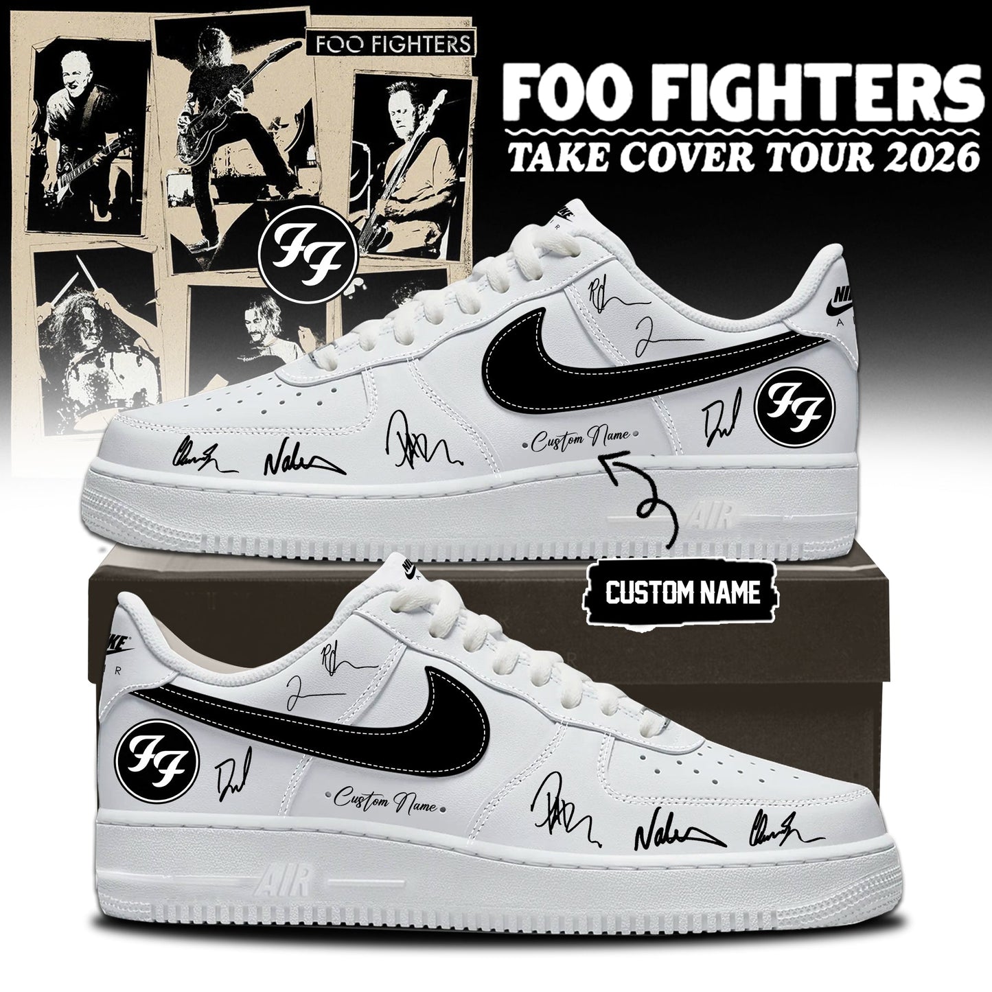 FF ”Take Cover Tour 2026” Limited Edition Signature – Shoes