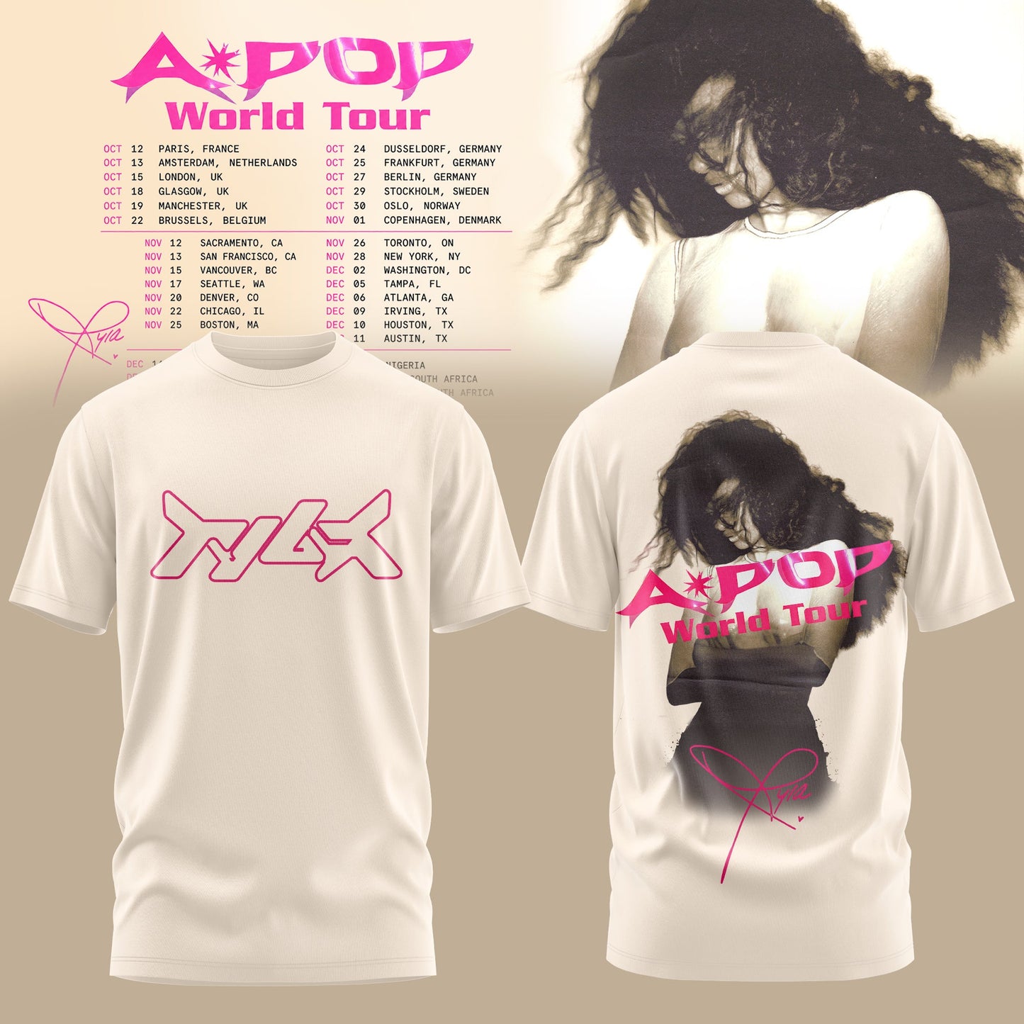 _ THE A*POP WORLD TOUR 2026 Edition Tee