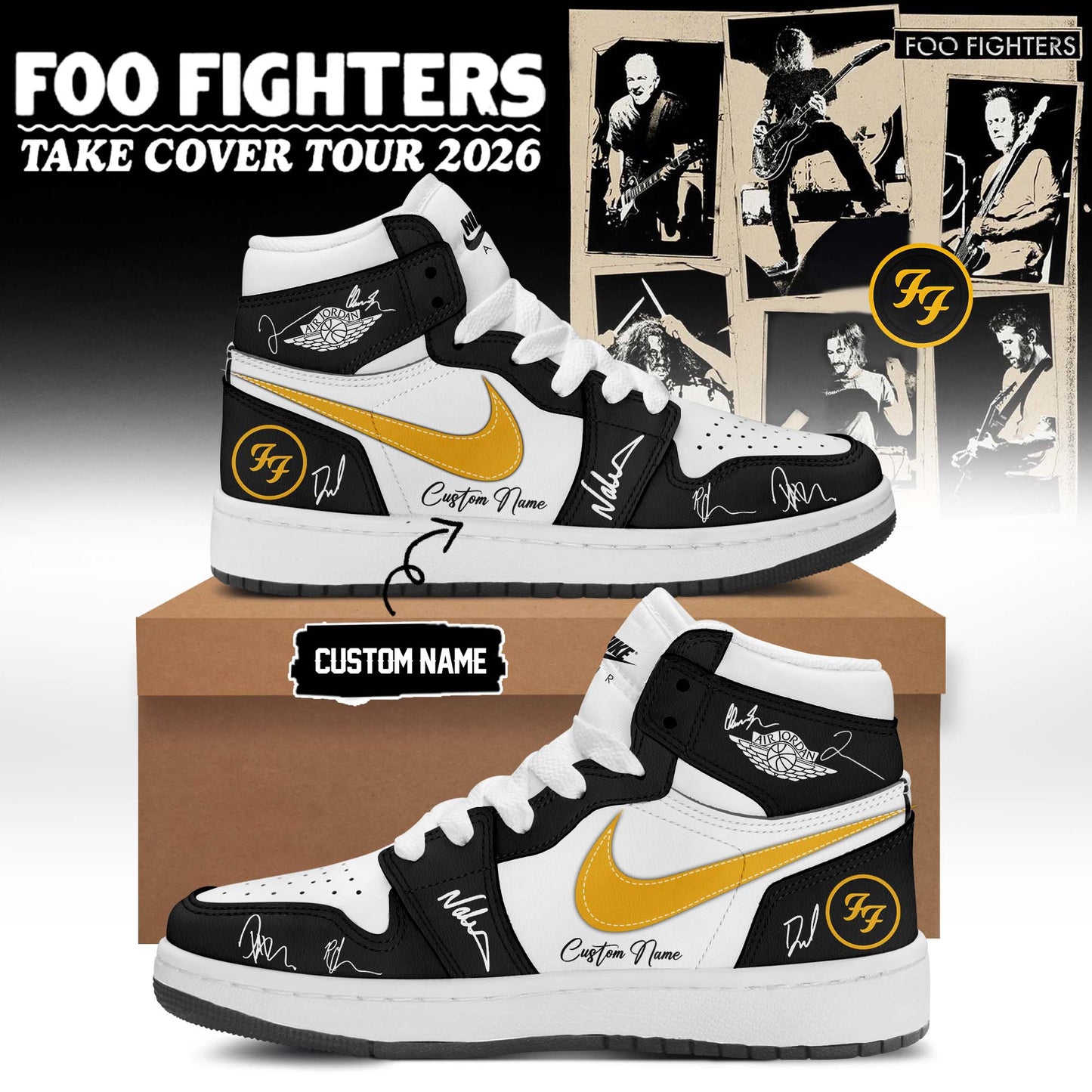 FF ”Take Cover Tour 2026” Limited Edition Signature – Shoes