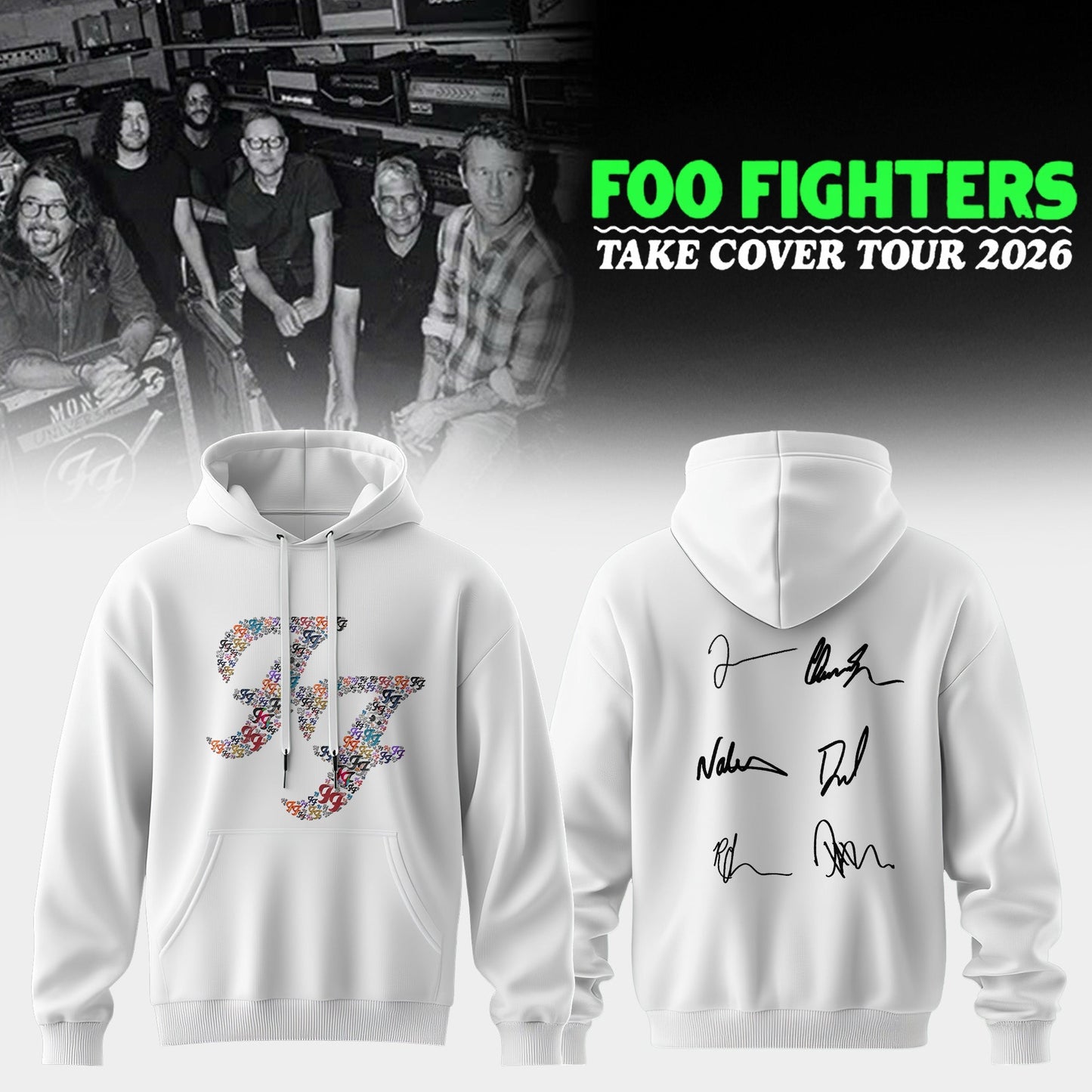 FF ”Take Cover Tour 2026” Limited Edition Signature – Hoodie