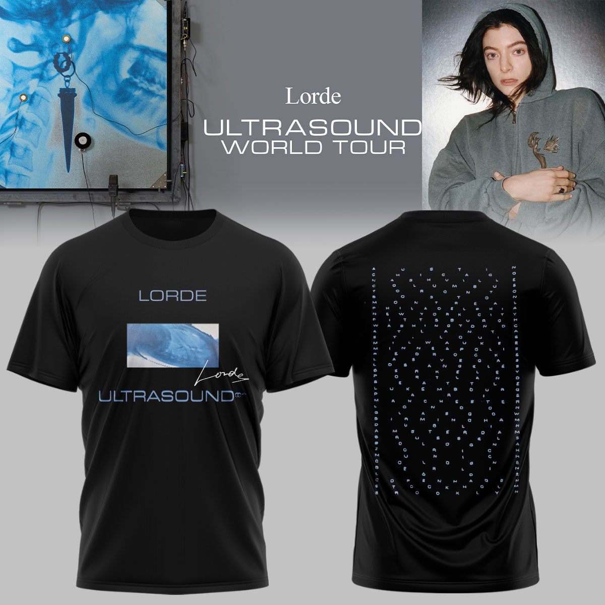 Lorde “Ultrasound”World Tour Limited Edition shirt