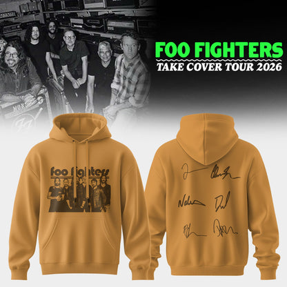 FF ”Take Cover Tour 2026” Limited Edition Signature – Hoodie