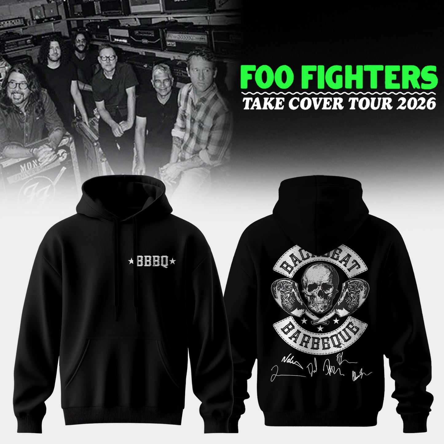 FF ”Take Cover Tour 2026” Limited Edition Signature – Hoodie