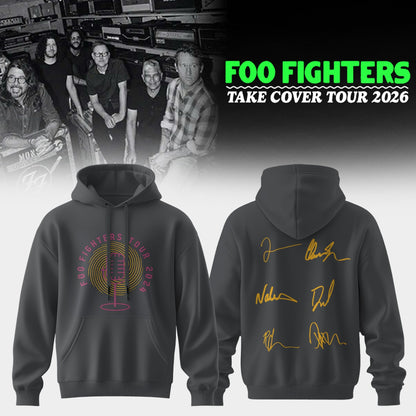 FF ”Take Cover Tour 2026” Limited Edition Signature – Hoodie