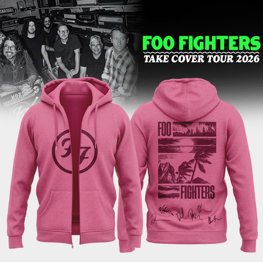 FF ”Take Cover Tour 2026” Limited Edition Signature – Zip Hoodie