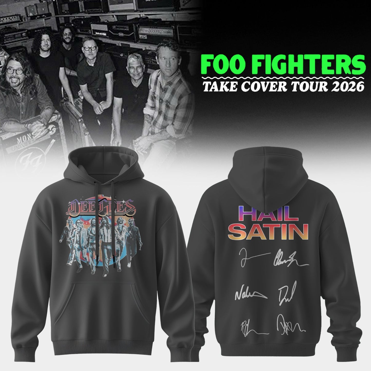 FF ”Take Cover Tour 2026” Limited Edition Signature – Hoodie