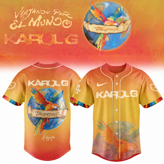 _Karol G ” Viajando por el Mundo Tropitour ” Signature Limited Edition – Jersey