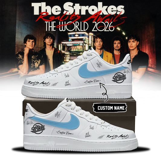 The Strokes “Reality Awaits Tour 2026” Signature Limited Edition – Shoes 3