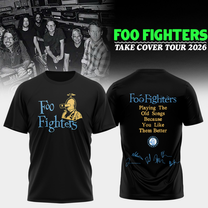 FF ”Take Cover Tour 2026” Limited Edition Signature – Tshirt