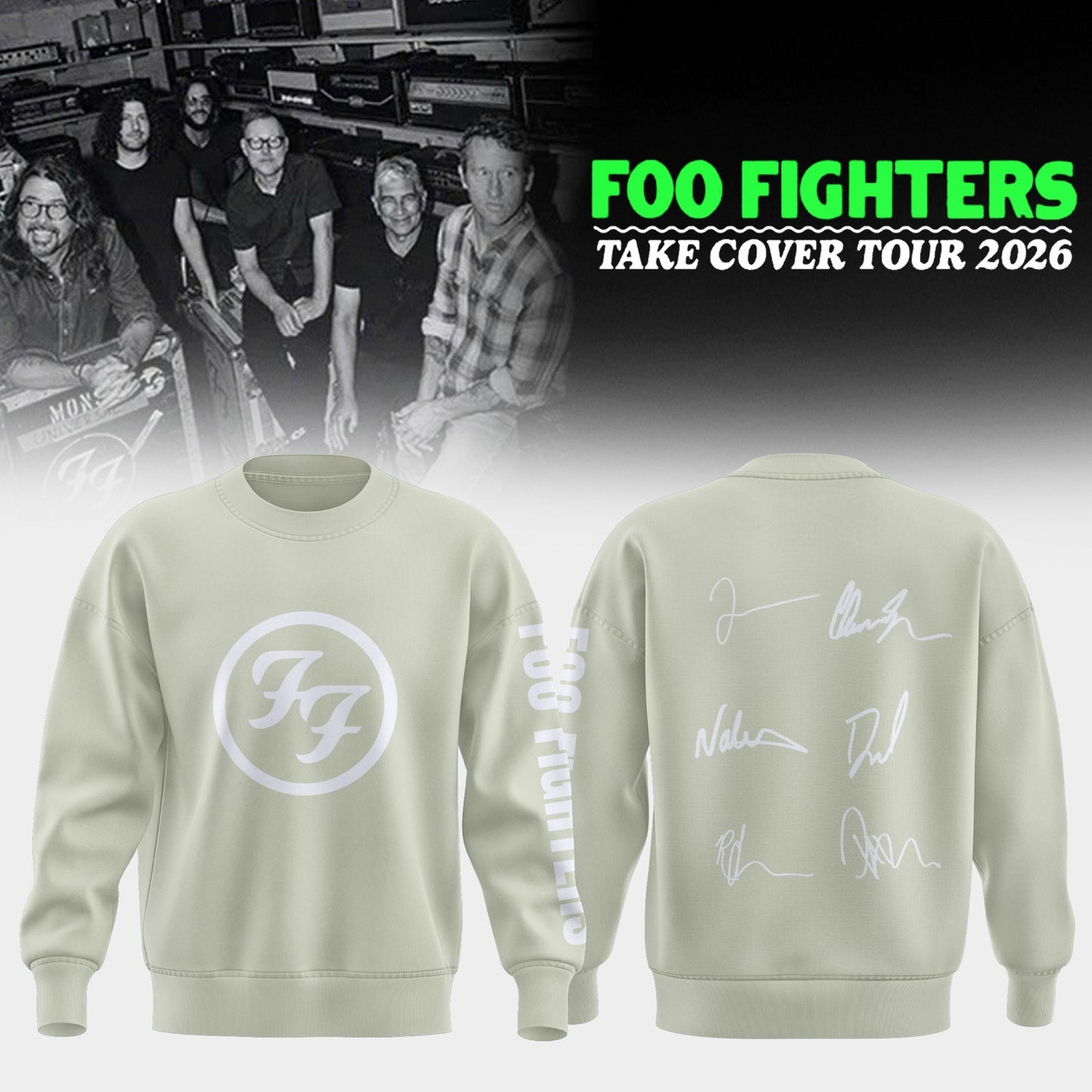FF ”Take Cover Tour 2026” Limited Edition Signature – Sweatshirt