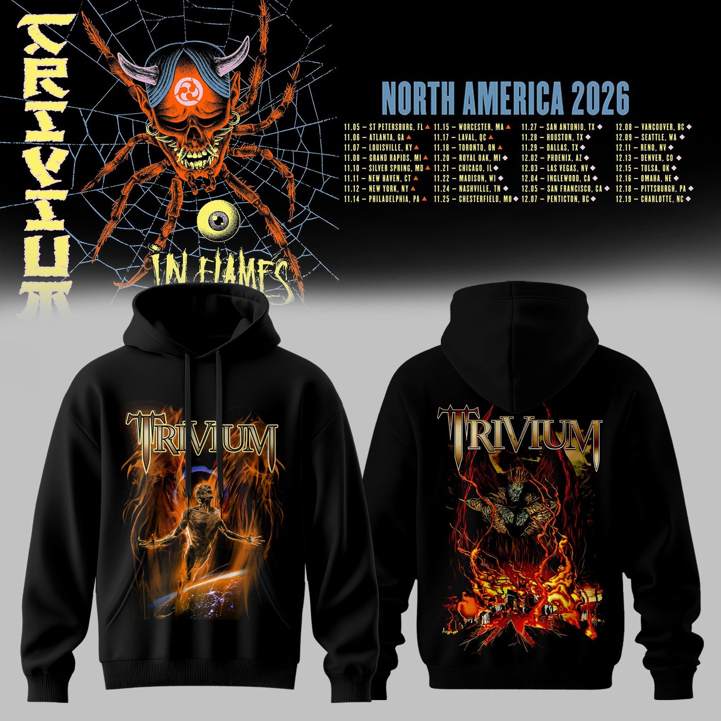 _Crown in the Grave World Tour 2026 Edition Hoodie