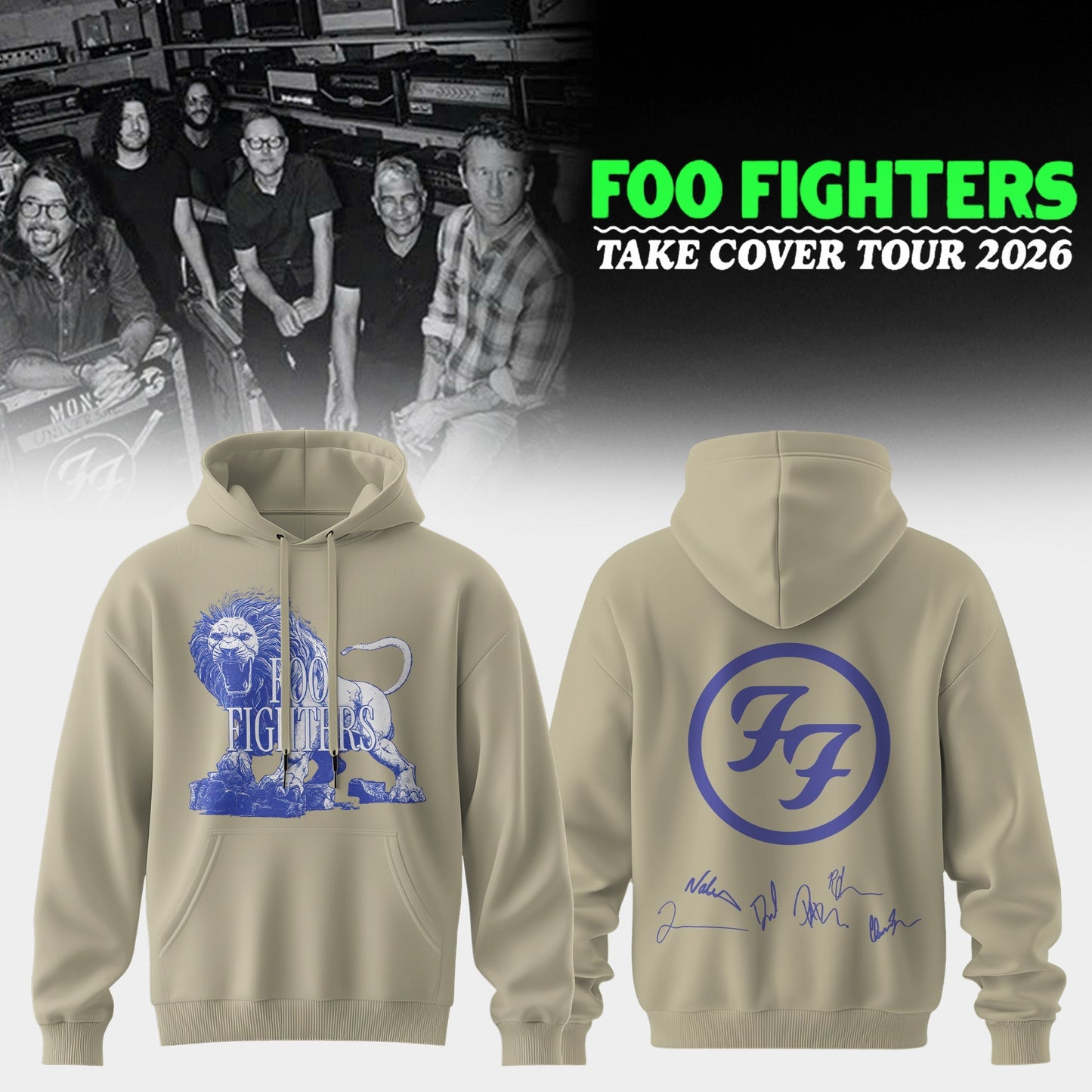 FF ”Take Cover Tour 2026” Limited Edition Signature – Hoodie