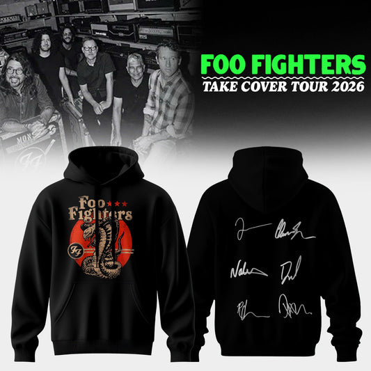 FF ”Take Cover Tour 2026” Limited Edition Signature – Hoodie