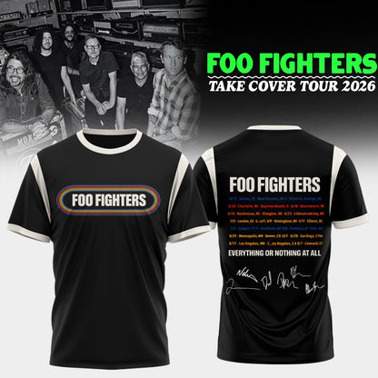 FF ”Take Cover Tour 2026” Limited Edition Signature – Tshirt