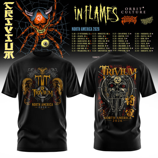 TRIVIUM – NORTH AMERICA TOUR 2026 COLLECTION TEE