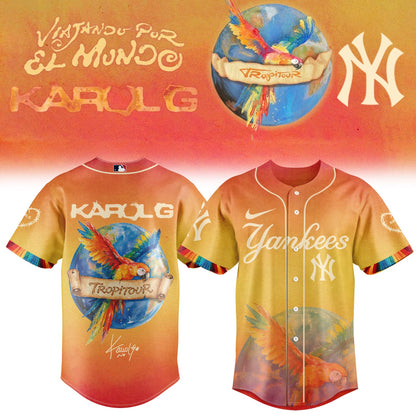 Karol G “Viajando Por El Mundo Tropi tour” Signature Limited Edition – Jersey 2