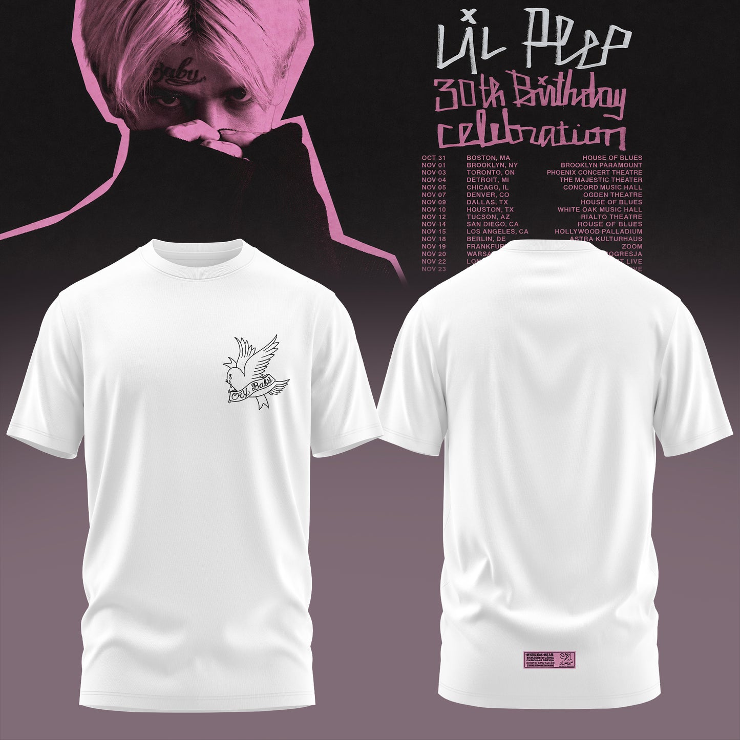 .LlPp 30th Birthday Celebration 2026 Tour 3D All-Over Print T-Shirt V2